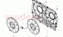 electric fan with fan cowl
