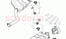 Exhaust muffler with exhaust flap, Exhaust pipe tips