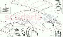 Convertible Roof, roof trim panel