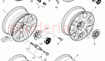alloy wheel, F 3W-7-039 946>> 3W-8-054 139