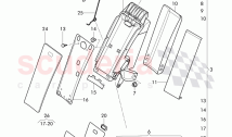 Centre armrest