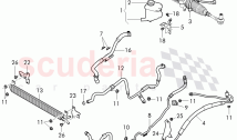 power steering, Reservoir, Pipes, Hoses, D - MJ 2015>>