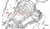 6 speed automatic transmission, with central differential