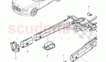 floor assembly, body front section