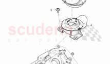 cap, Adapter for oil filling, splash shield