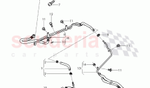 Fuel supply line, valve for charcoal, cannister, Engine bay, D - MJ 2016>>