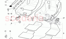 floor covering, floor mat, foot support, scuff plate - sill panel, D - MJ 2008>>