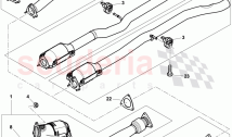 exhaust pipe with catalyst, D - MJ 2011>>