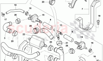 solenoid valve, vacuum hoses, (For turbocharger), D >> - MJ 2010