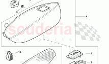 armrest for door trim panel
