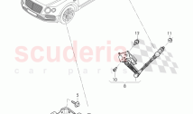 sensor for headlight range, control