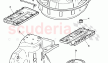 wheel housing, spare wheel well