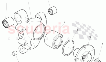 wheel bearing housing