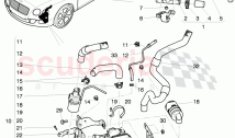 stationary heater for circuit, Solenoid valve for coolant circuit, D >> - MJ 2014