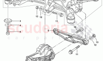sub-frame, with rubber mounting, F 3W-4-020 001>> 3W-5-024 202