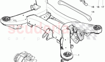 sub-frame, with rubber mounting