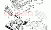cylinder block, sealing flange, oil pan