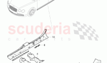 retaining plate for seat, attachment