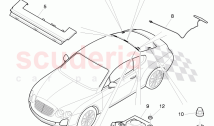 Aerial module, Infotainment system, D - MJ 2012>>