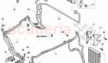oil pressure line for gear oil cooling, Gear oil cooler, F 3W-7-041 093>> 3W-7-048&hellip;