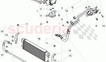 oil pressure line for gear oil cooling, Gear oil cooler, F 3W-C-073 056>>, F ZA-C-&hellip;