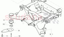 sub-frame, with rubber mounting, D >> - MJ 2016