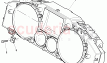 instrument cluster, fasteners, F 3W-5-026 890>> 3W-B-070 435, F ZA-A-062 464>> ZA-&hellip;