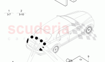 Original Accessories, Installation kit for vehicle, positioning system