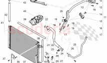 air condtioner condenser, refrigerant circuit, Engine bay, D >> - MJ 2014
