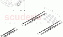Original Accessories, scuff plate - sill panel