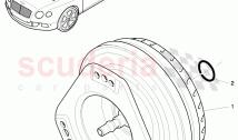 torque converter, for 6 speed automatic transm.