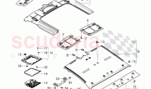 roof trim panel, Glass sunroof, D >> - MJ 2016