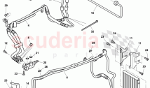 oil pressure line for gear oil cooling, Gear oil cooler, F >> 3W-A-064 493, F >> Z&hellip;