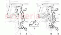 Brake and accel. mechanism, D - MJ 2009>>, F >> 3W-C-072 140, --------------------&hellip;