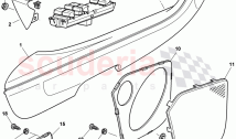 armrest for door trim panel, D - MJ 2009>>