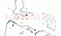 evaporative emission canister, Breather line, F 3Y-C-016 662>>, F ZH-C-016 662>>