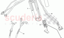 fuel pump with fuel gauge, sender, fuel line