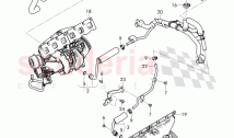 water cooling for turbocharger, F 4V-J-017 261>>, F ZV-J-017 261>>