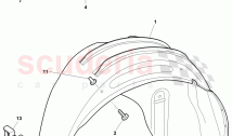fuel filler door, wheelhouse protector
