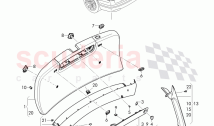 trim panel for hatch gate, F >> 4V-H-015 969, F >> ZV-H-015 969