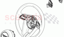 airbag unit for steering wheel