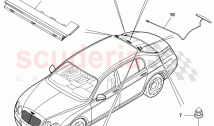 Aerial module, Infotainment system, D >> - MJ 2012