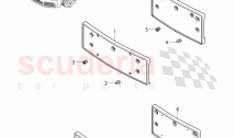 license plate bracket, D - MJ 2017>>