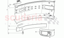 moulded headlining, overhead console