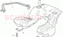 fuel line, bracket for fuel, tank, D - MJ 2011>> - MJ 2011