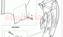 window lifter, guide channels, window slot seal for door