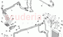 oil pressure line for gear oil cooling, Gear oil cooler, F 3W-A-064 494>>, F ZA-A-&hellip;