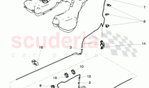 fuel line, for vehicles with coolant auxiliary heater, D >> - MJ 2014