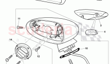 Interior/exterior mirror, D >> - MJ 2009