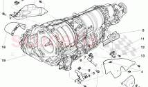 heatshield, fasteners, for 6 speed automatic transm.